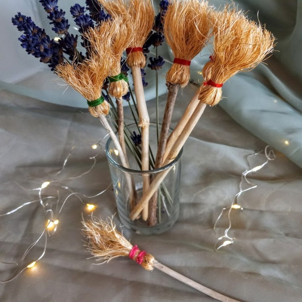 🐞 Brooms! Besoms! Charms for the inner child or your next party!